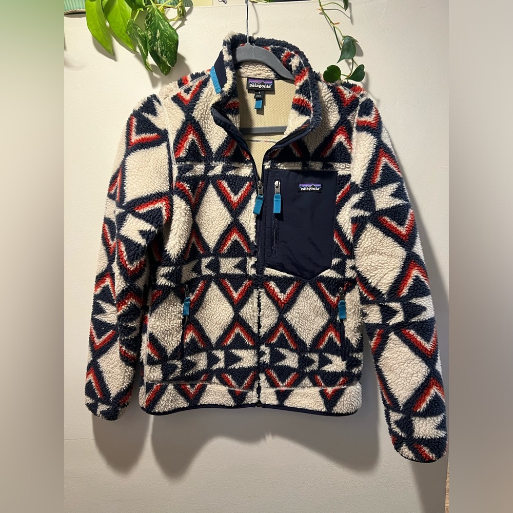 Patagonia Retro X full zip fleece size S women’s
